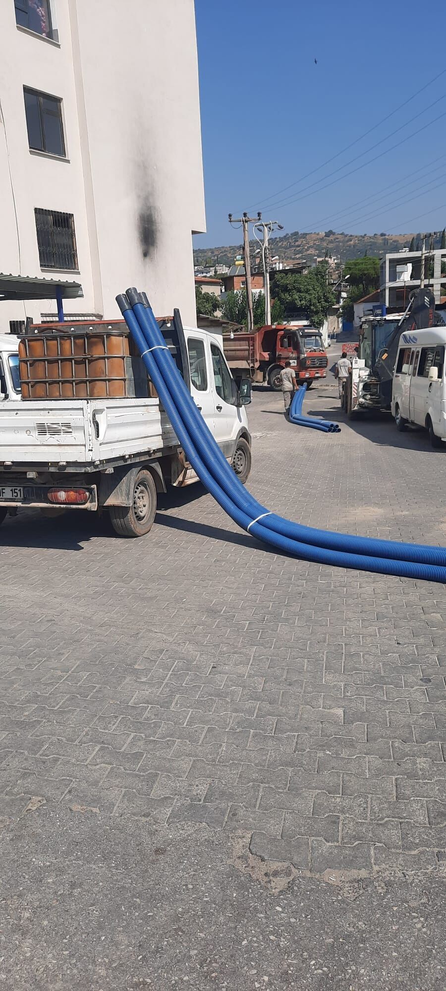 Söke'de Elektrik Hatları Yer Altına Alınıyor Muhtar Aydem’e Ve Emeği Geçenlere Teşekkür Etti (1)