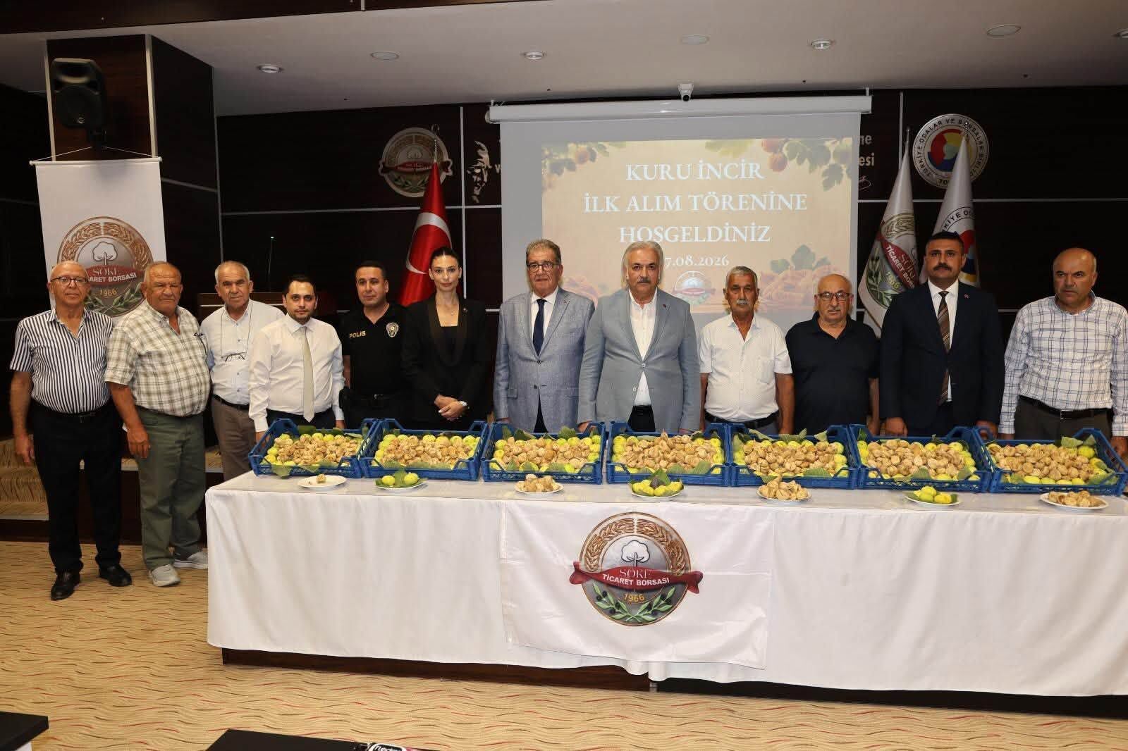 Söke’de Sezonun Ilk Kuru Incir Alımı Törenle Kutlandı (2)