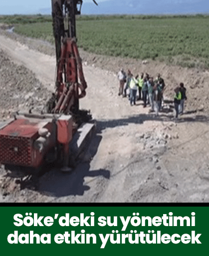 Söke Regülatörü inşaatındaki ekipler gece gündüz çalışıyor
