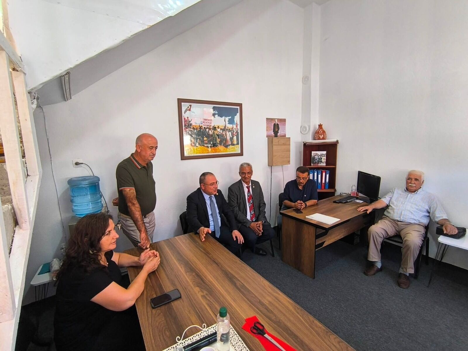Yeni Parti Karacasu binası törenle açıldı
