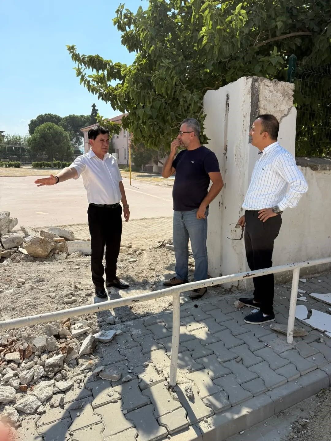 Yenipazar’da okullar denetlendi Yeni eğitim-öğretim yılı hazırlıkları sürüyor