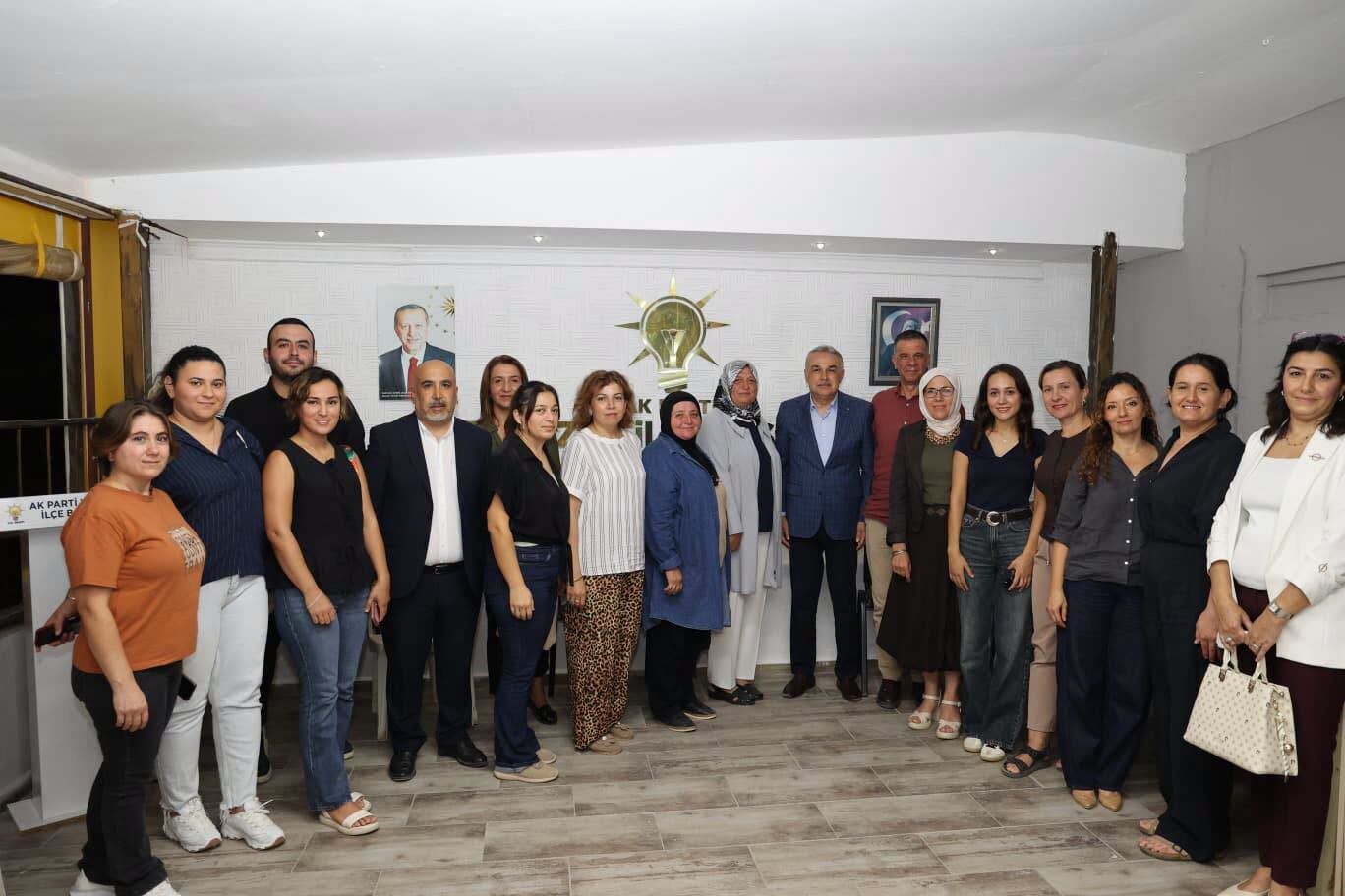 AK Partili Savaş’ın Aydın’daki saha mesaisi sürüyor
