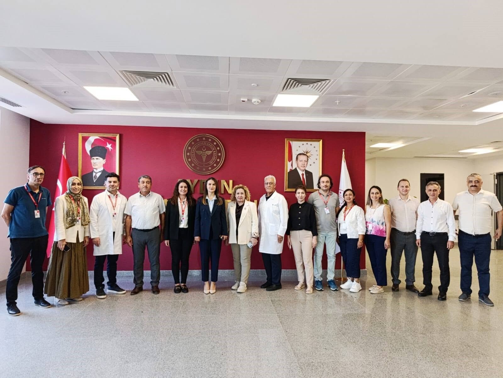 Aydın Şehir Hastanesi’nde devir teslim töreni