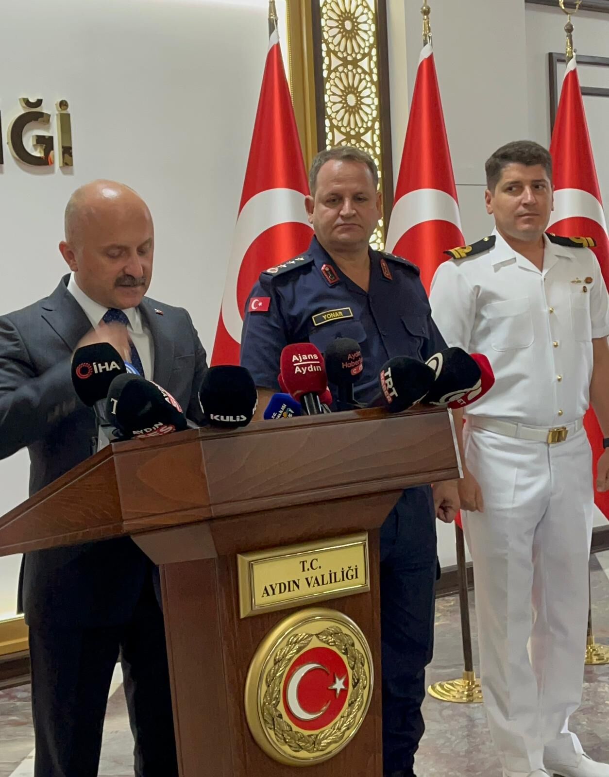 Aydın Valisi Ağustos ayı güvenlik bilançosunu açıkladı 