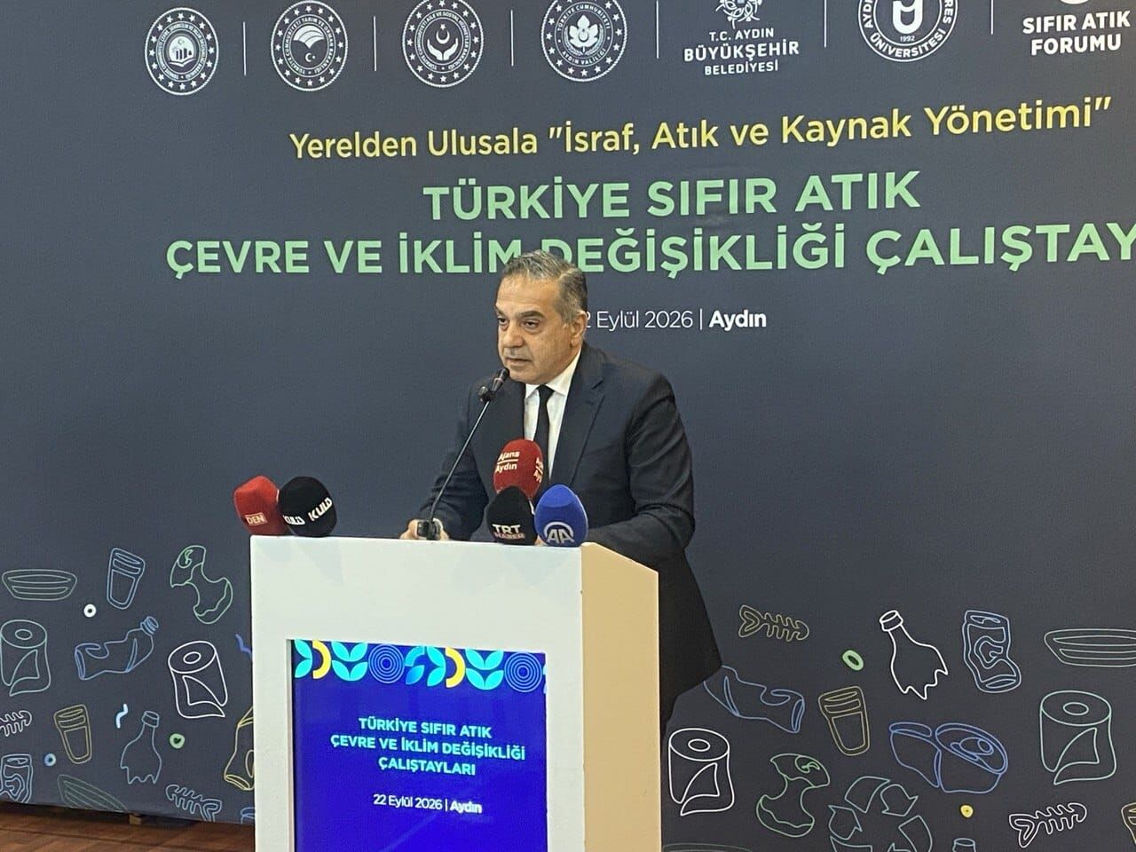 Aydın’da 15 tematik masada 'Sıfır Atık' gündeme alındı