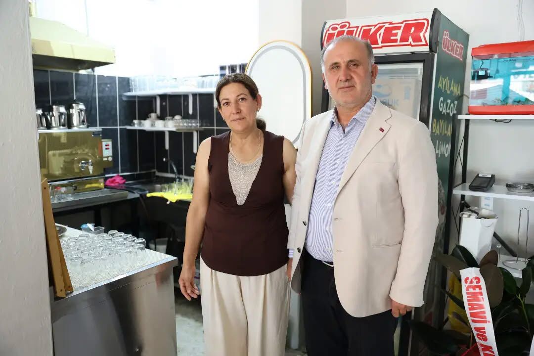 Aydın'da eşine az rastlanır kadın girişimcilik örneği! Kendi adını verdiği kıraathanesini açtı