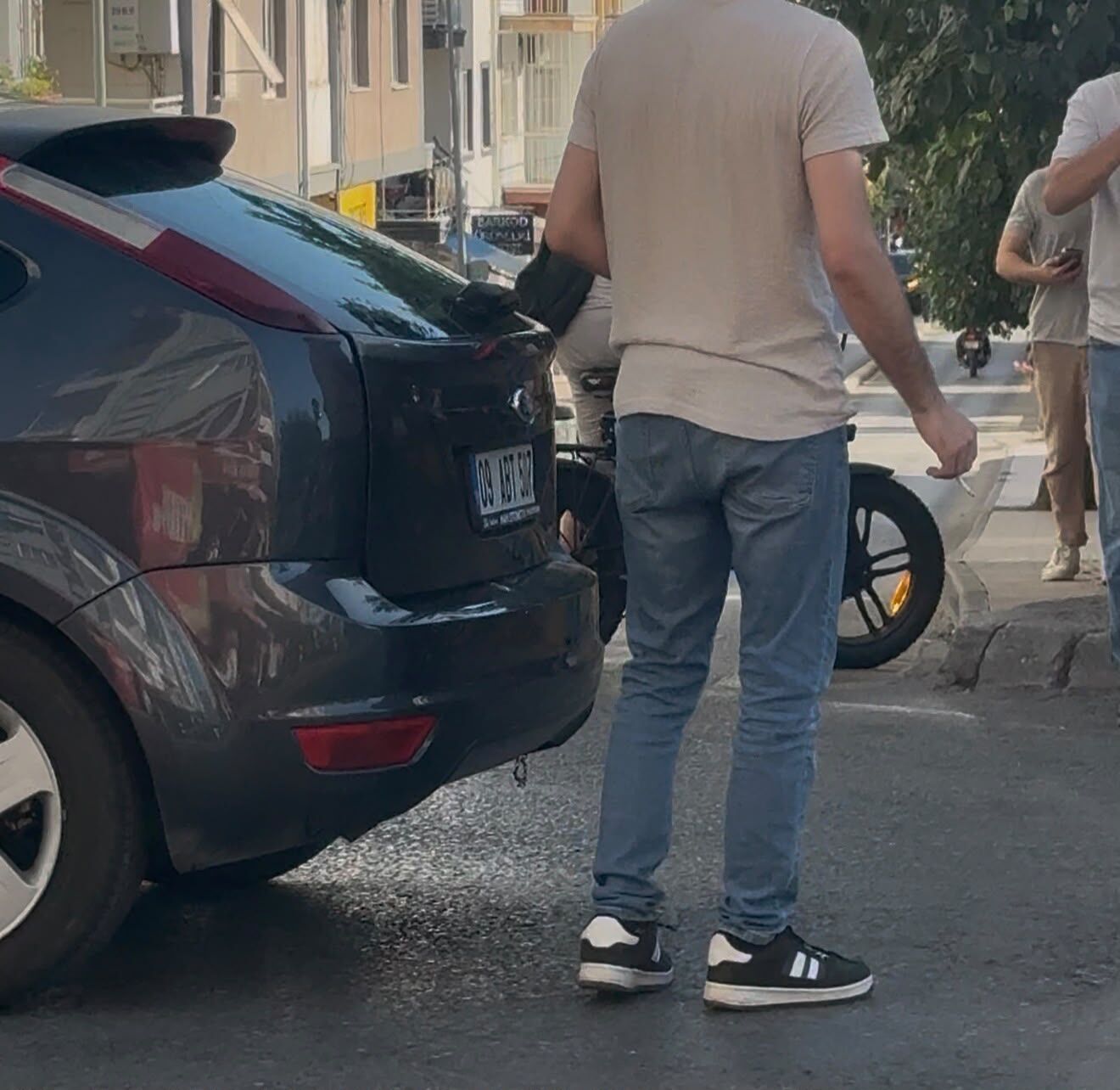 Aydın’da Maddi Hasarlı Kaza (1)