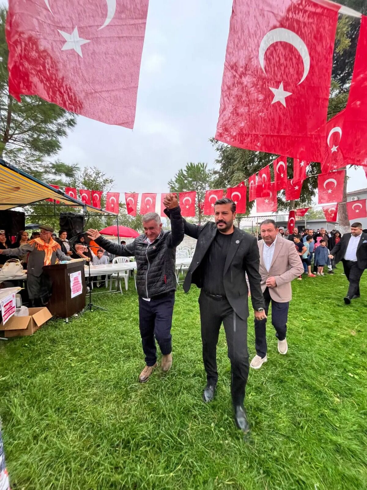 Aydın'da Pehlivanlar Er Meydanına Çıktı Mhp'li Cihangiroğlu Güreşleri Yerinde Izledi (1)