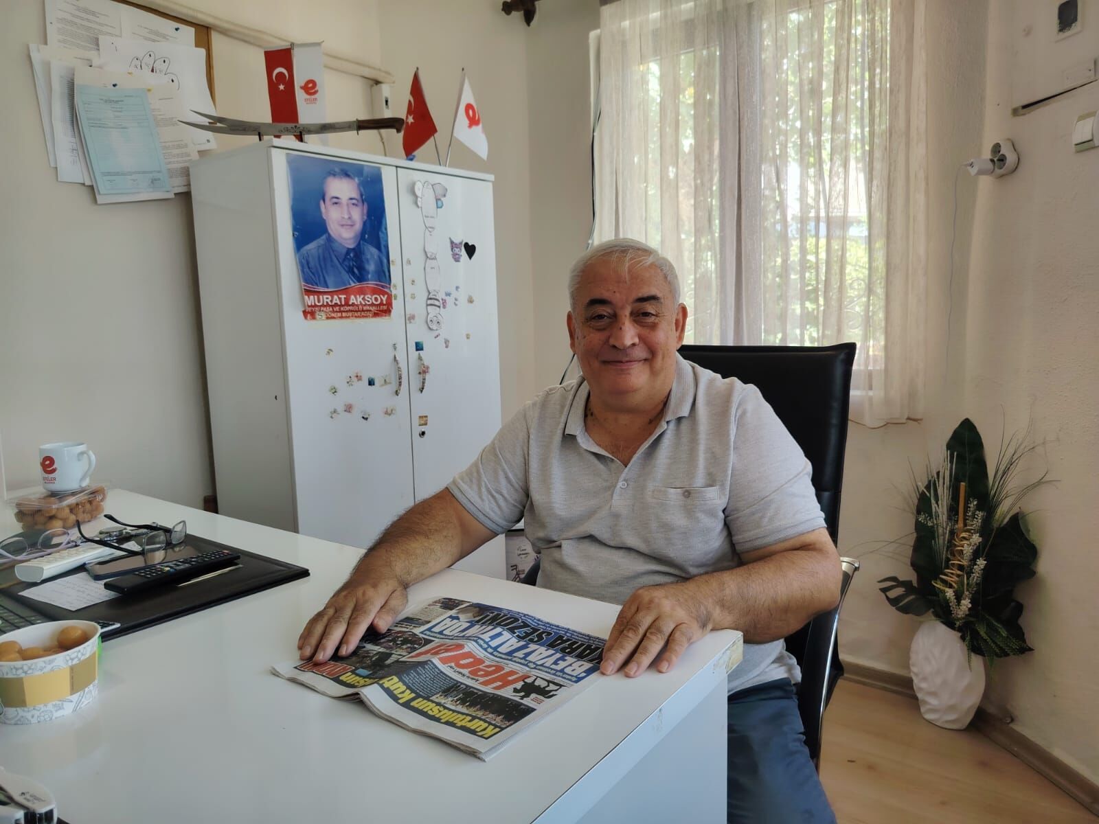 Aydın’daki gizemli yapıya yeşil dokunuş