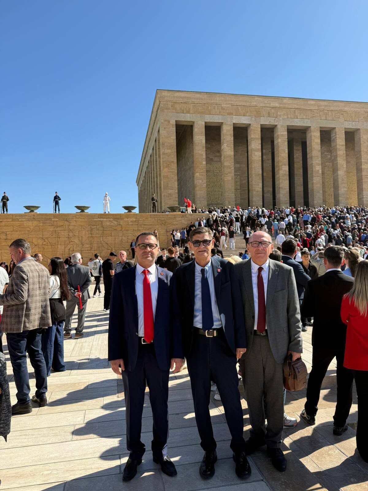 CHP Aydın 9 Eylül'ü Anıtkabir'de kutladı