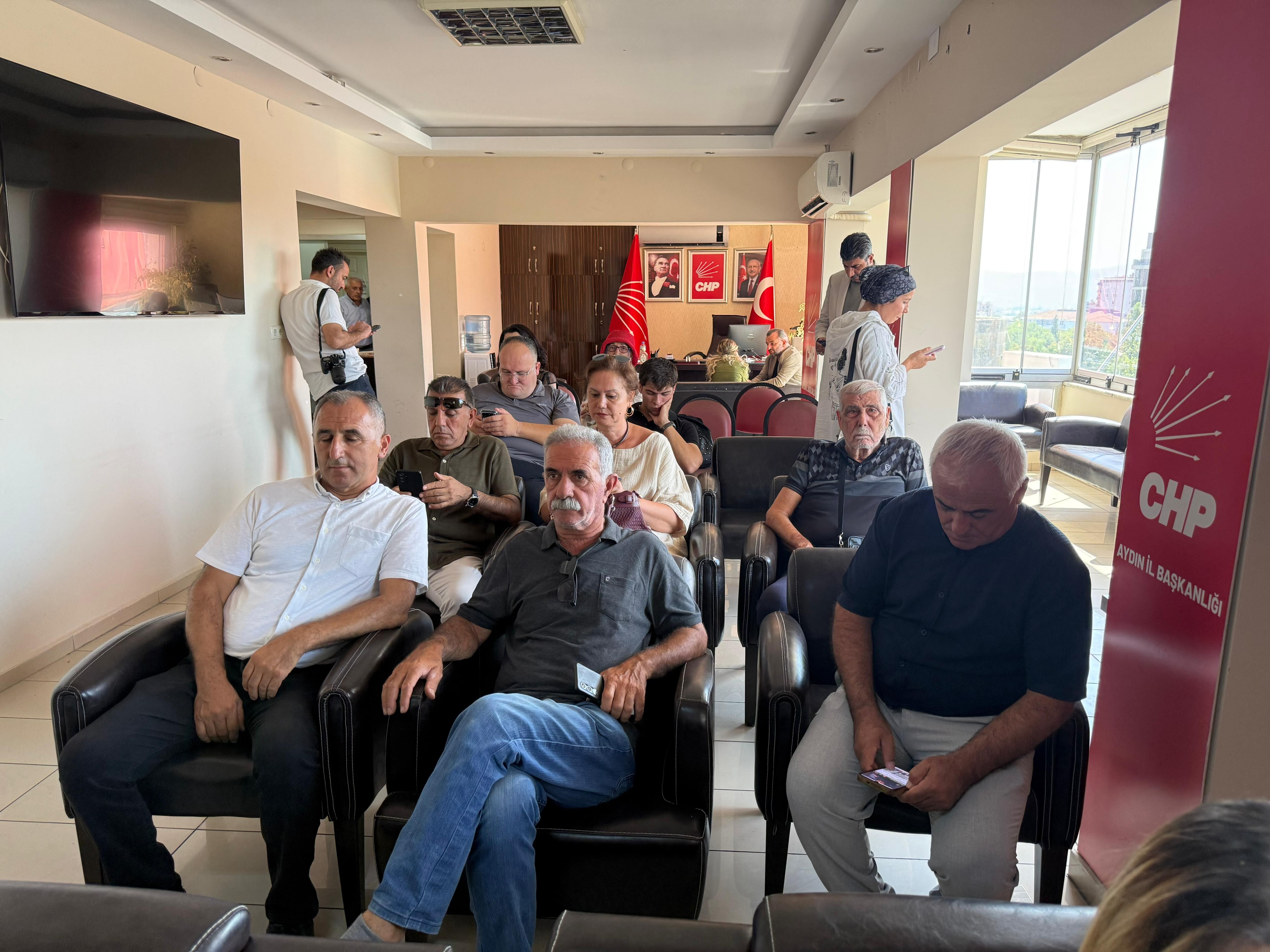CHP Genel Başkan Yardımcısı Şimşek Aydın’da Katılımın az olması dikkat çekti