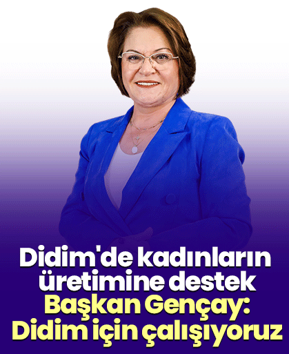 Didim'de kadınların üretimine destek
