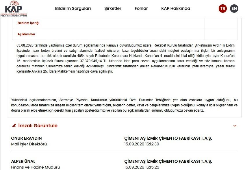 Didim’deki Hazır Beton Soruşturmasında Yeni Perde (1)