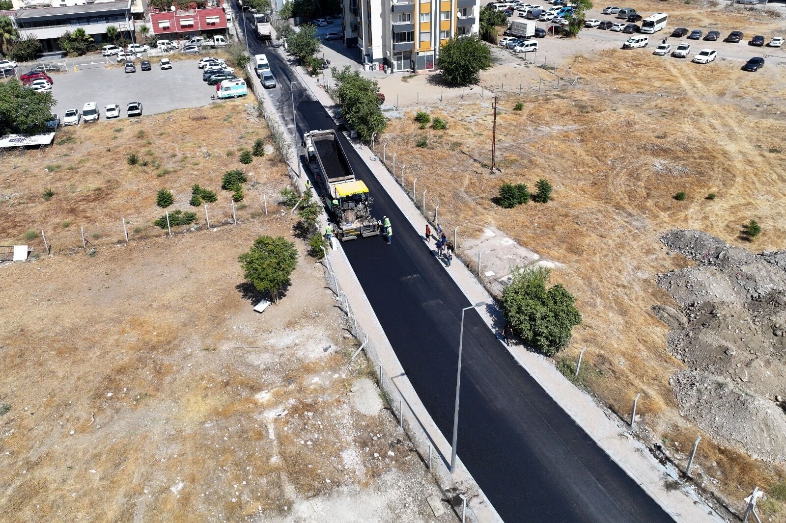Efelerde Ulasim Konforu Artiyor Sicak Asfalt Calismalari Sur 692566 E2Fe99