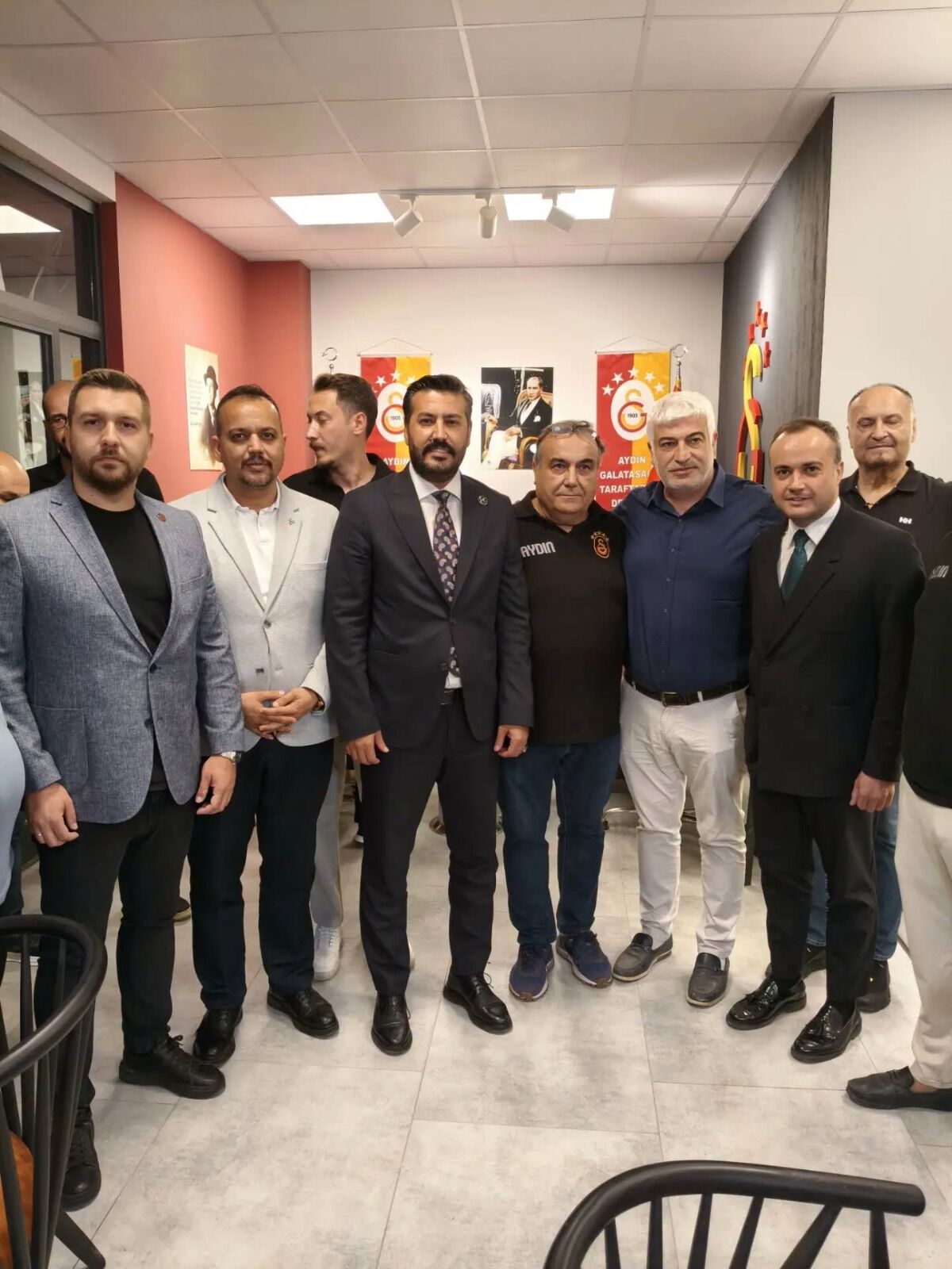 Galatasaray Taraftarlar Derneği yeni binası hizmete açıldı