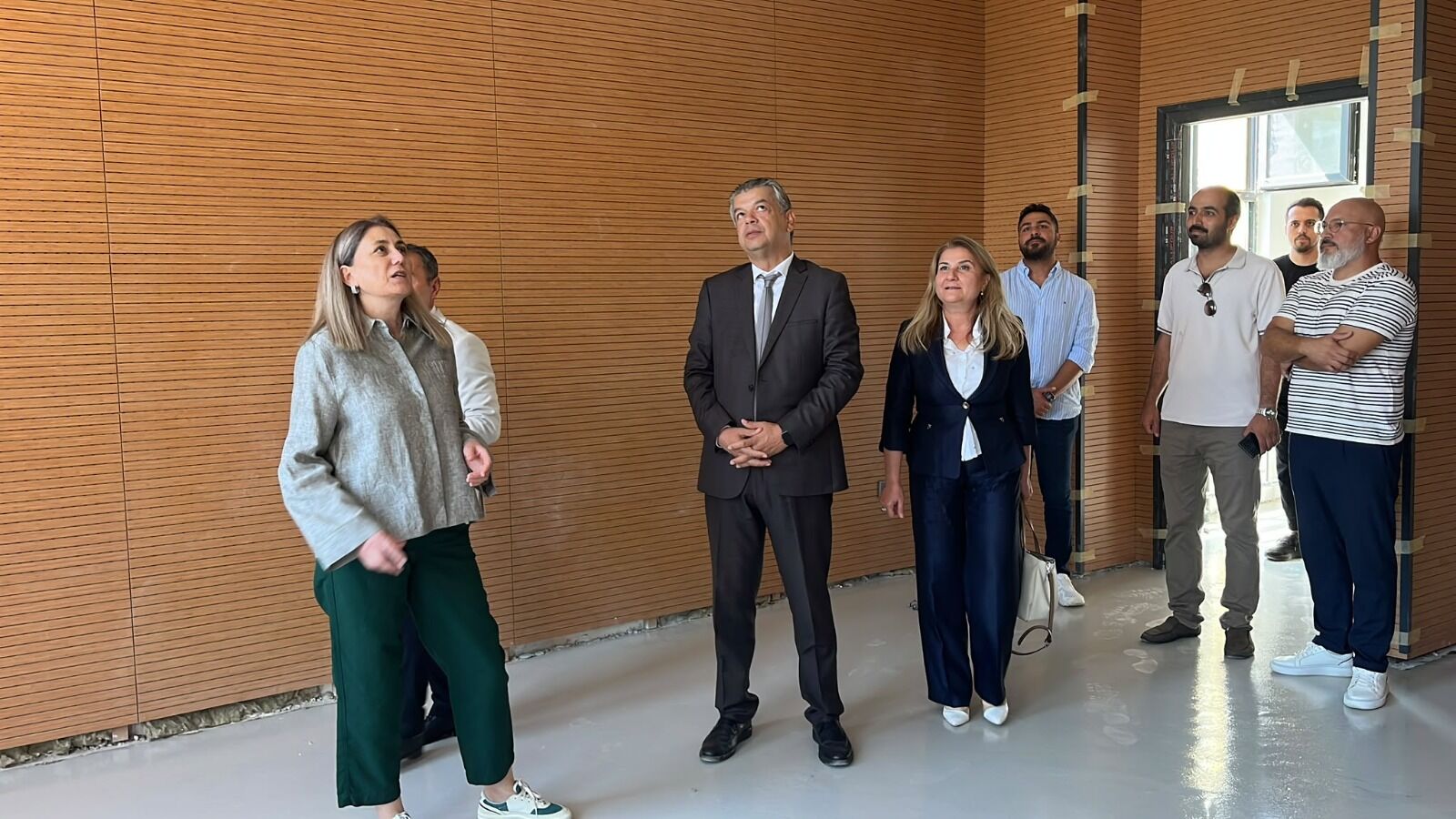 Nazilli Cumhuriyet İlkokulu’nda sona yaklaşıldı: Kaymakam Kan çalışmaları inceledi