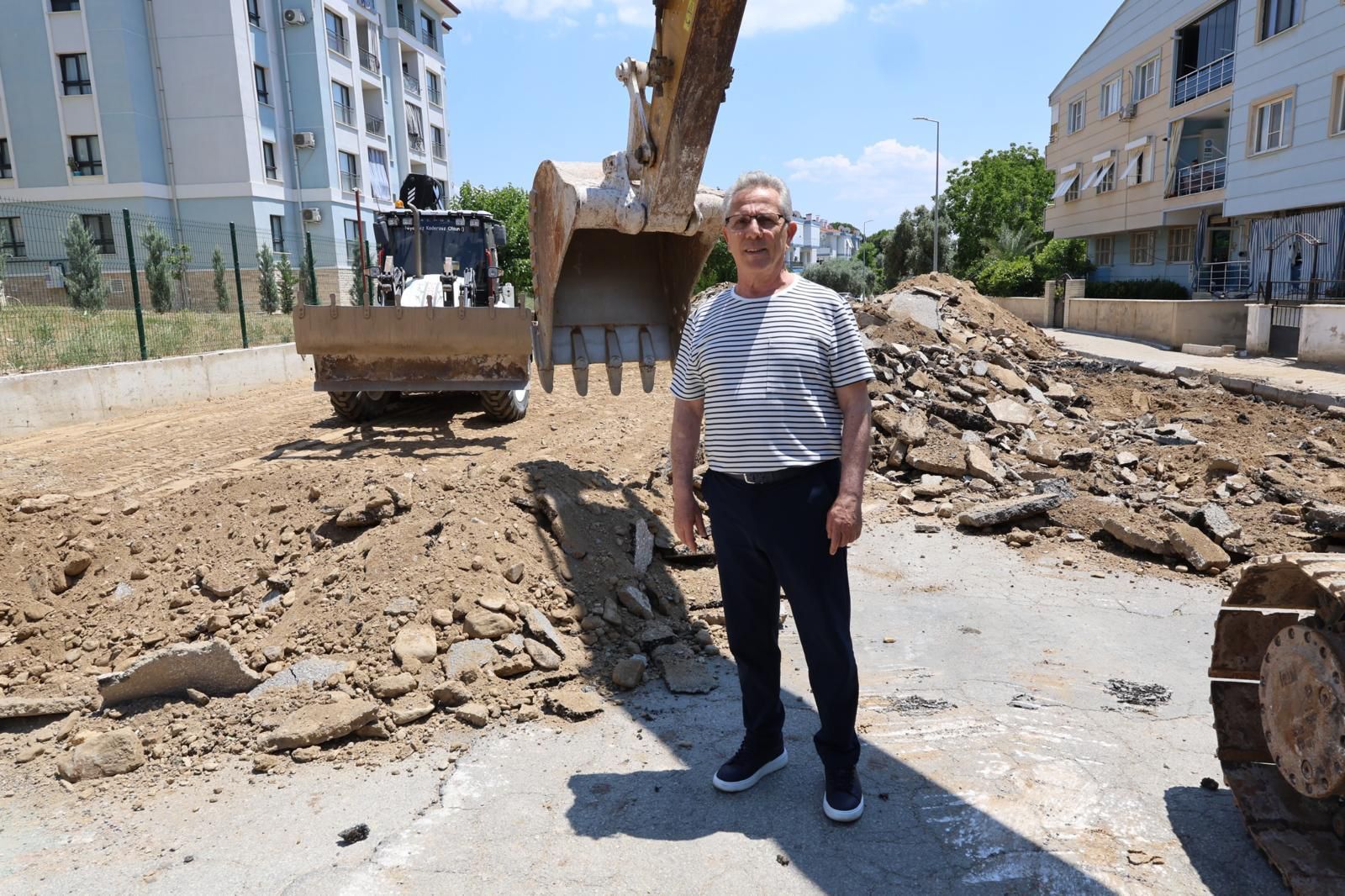 Nazilli şantiyeye döndü 25 noktada eş zamanlı çalışma