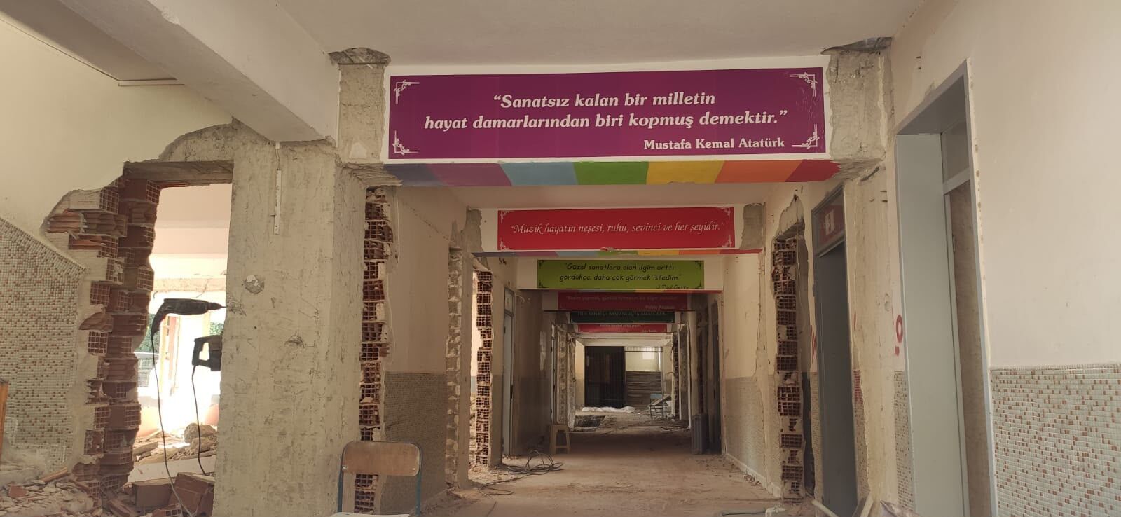 Nazilli Turan Ortaokulu’nda güçlendirme mesaisi: İkinci döneme yetişecek