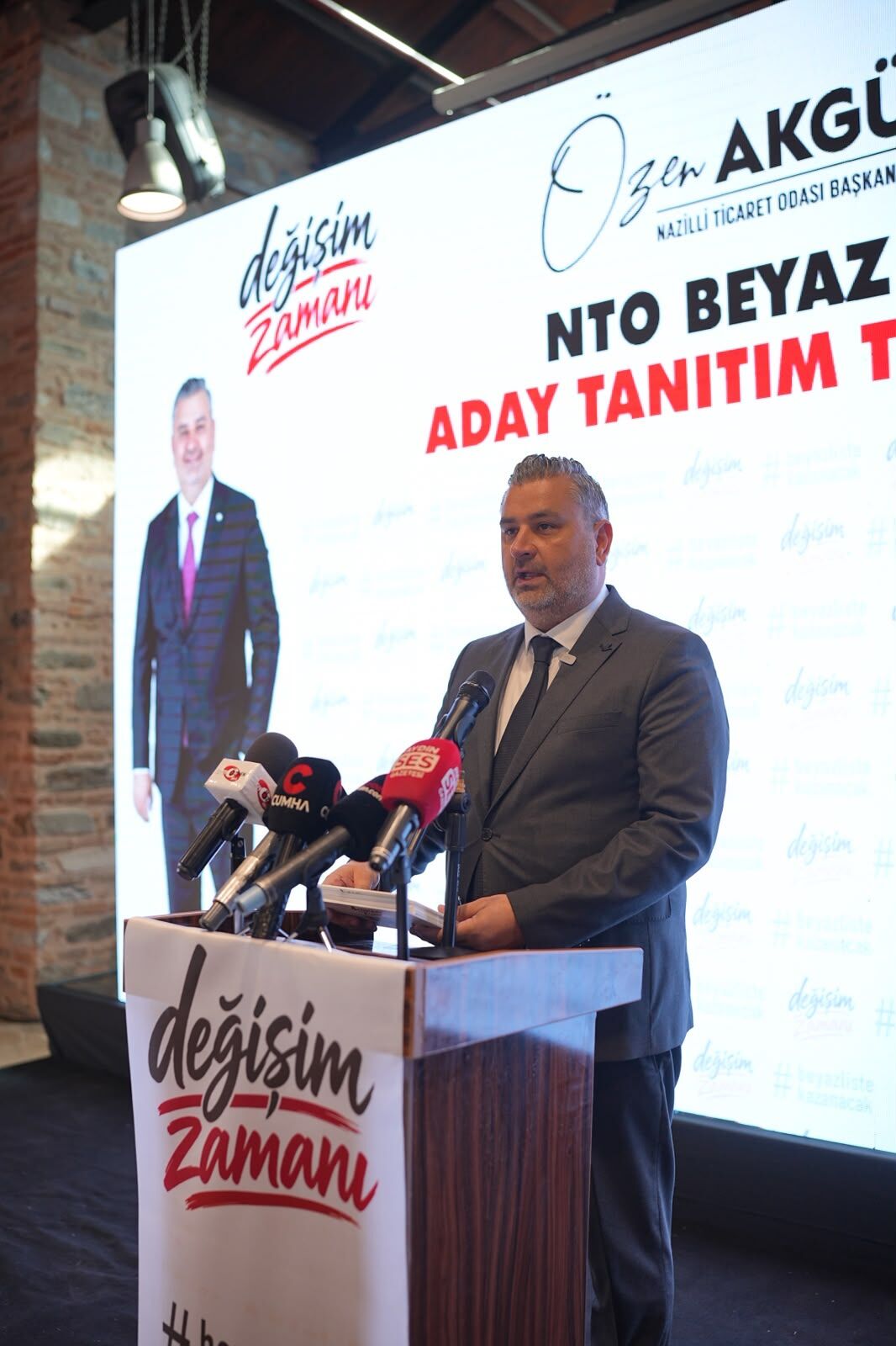 NTO Başkan Adayı Özen Akgün “Beyaz Liste”yle sahaya çıktı: Üyelere projelerini anlattı