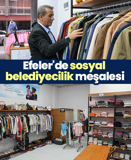Efeler'de sosyal belediyecilik meşalesi