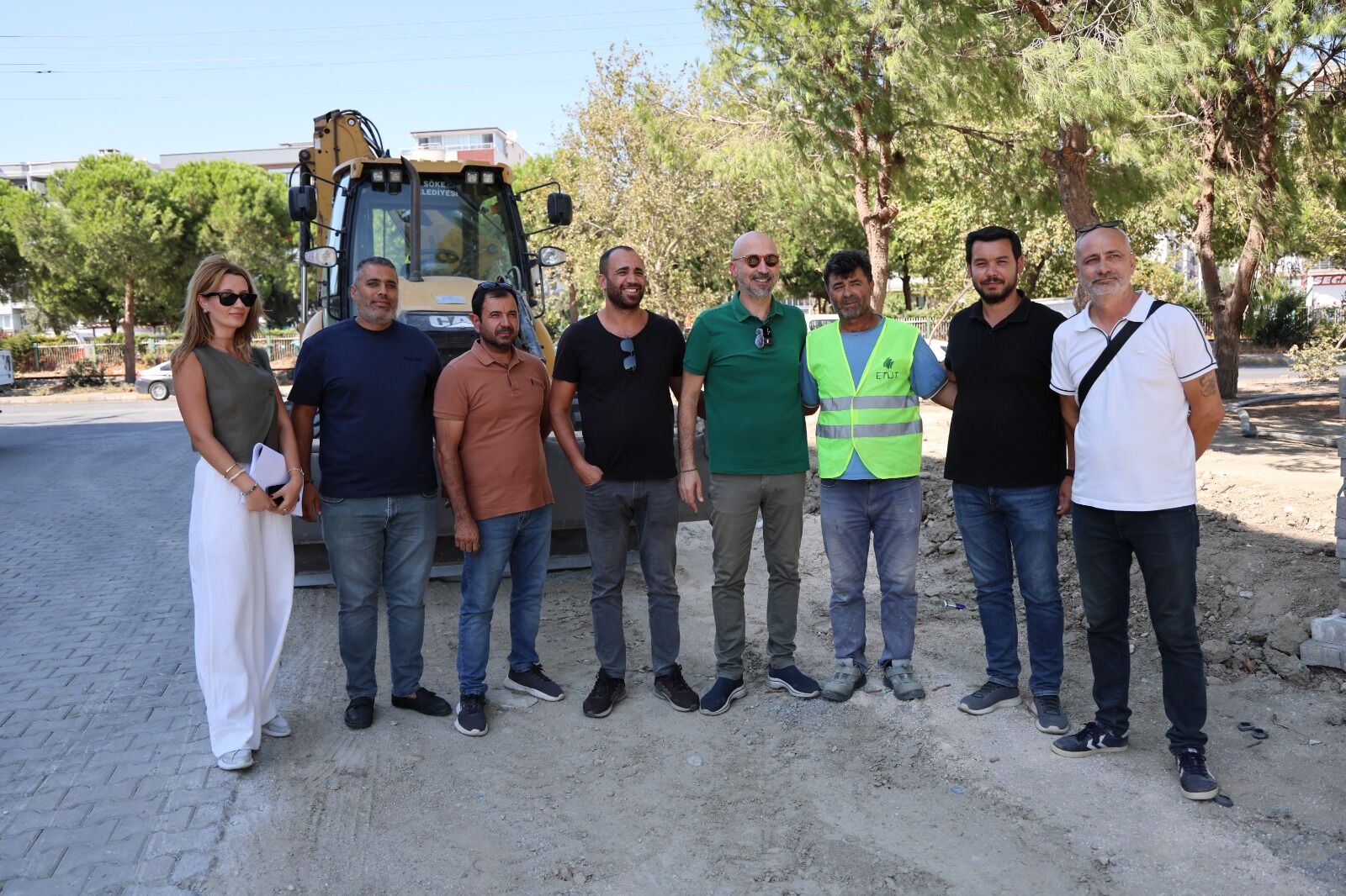 Söke'deki Bisiklet Ve Yürüyüş Yolunda Sona Yaklaşıldı Başkan Arıkan Bölgeye Giderek Çalışmaları Inceledi (1)