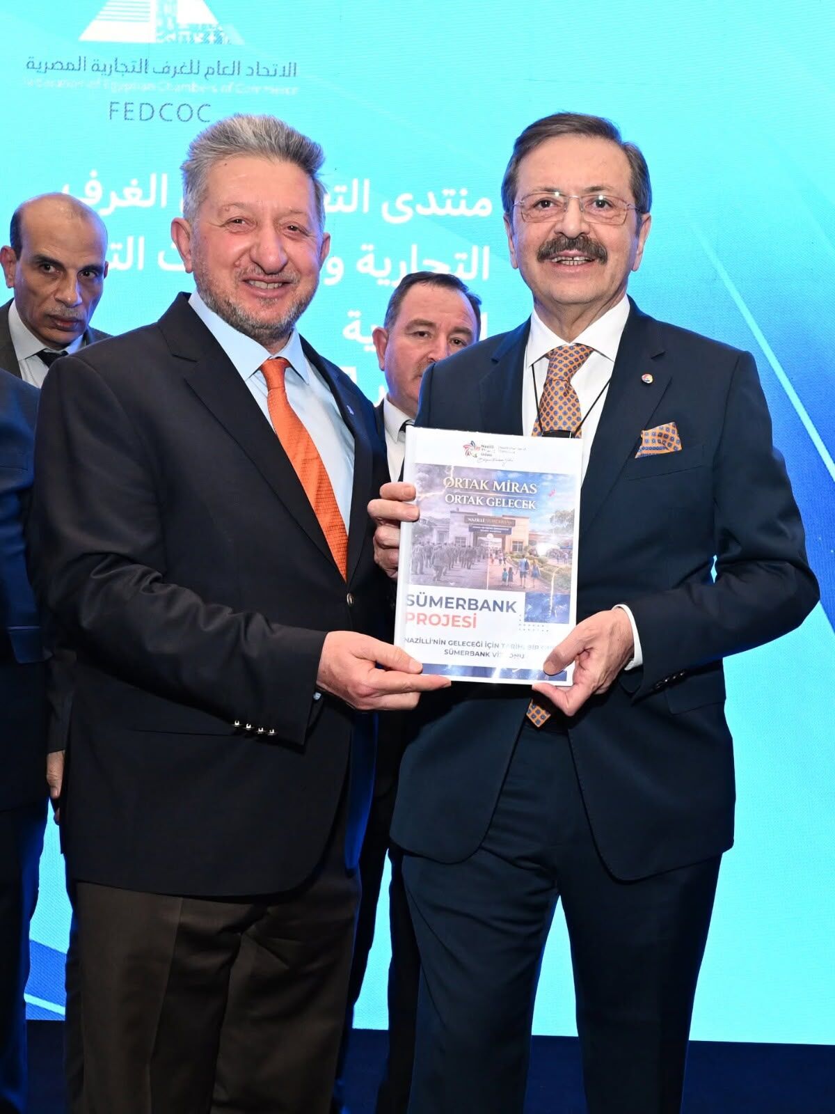 TOBB Başkanı Hisarcıklıoğlu'ndan Nuri Arslan'a övgü dolu sözler Projesiz Ankara'ya gelmez