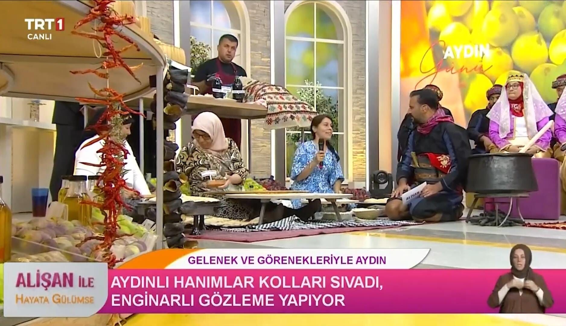 Trt 1 Ekranlarında Bugün Konu Aydın'dı Kurtuluş Yıl Dönümünde Aydın’ın Kültürel Zenginlikleri Tanıtıldı (3)