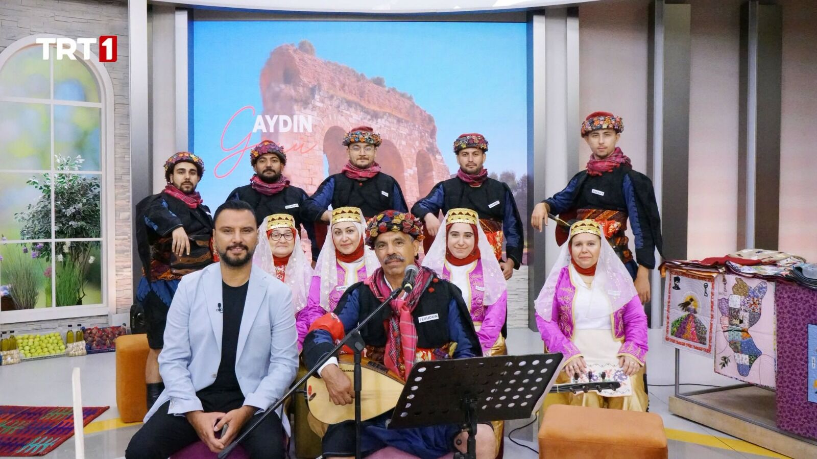 Trt 1 Ekranlarında Bugün Konu Aydın'dı Kurtuluş Yıl Dönümünde Aydın’ın Kültürel Zenginlikleri Tanıtıldı (8)