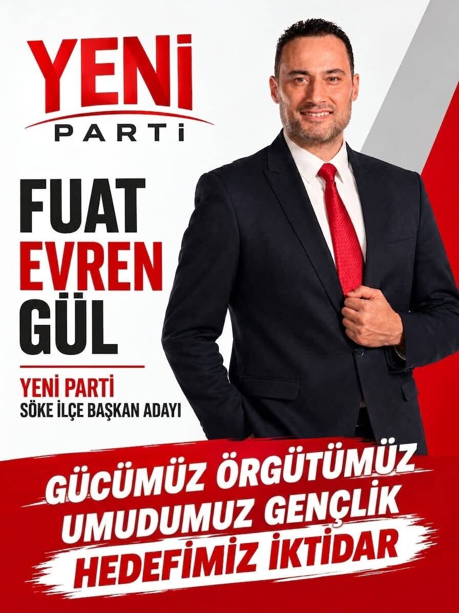 Yeni̇ Parti Söke'de Adaylığını Açıkladı Söke'den Başlayıp Türkiye'ye Yürüyeceğiz (1)
