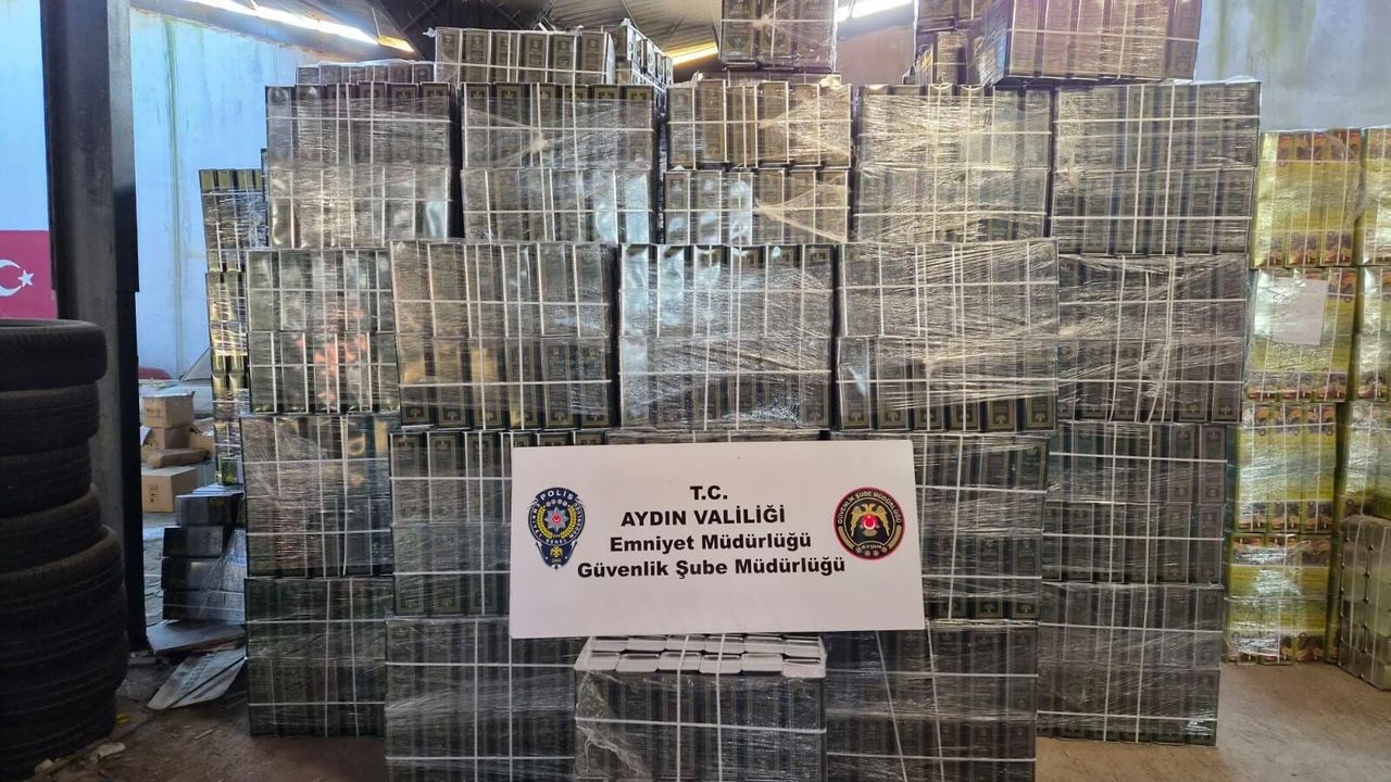 Aydın’da sahtecilik operasyonu! 1 milyonluk ürün ele geçirildi