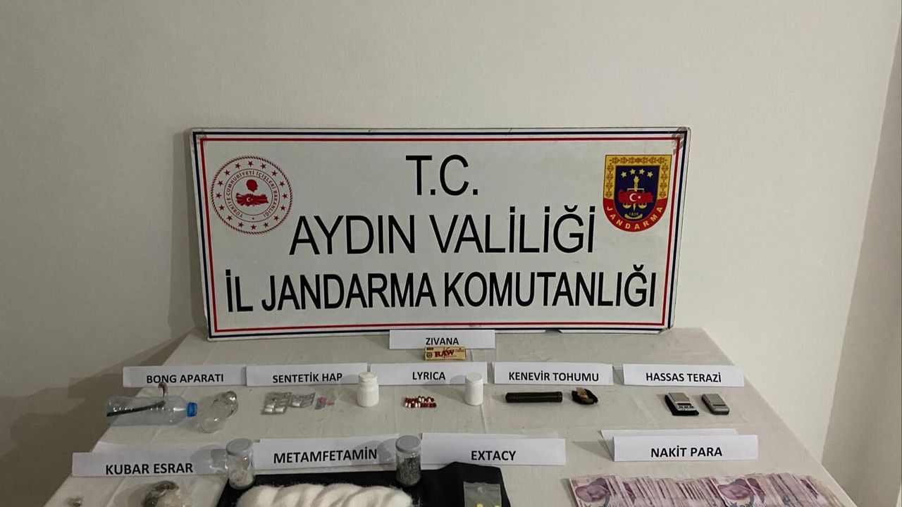 Aydın’da uyuşturucu tacirlerine darbe! Yüklü miktarda ele geçirildi