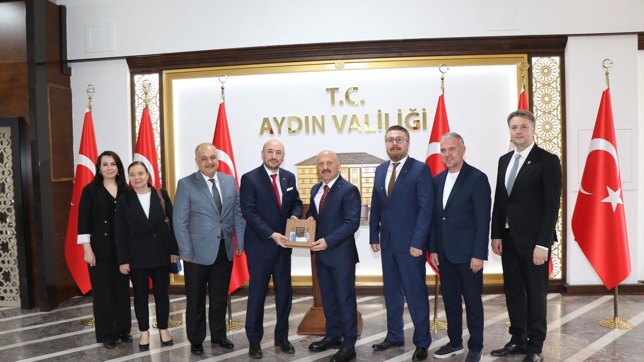 AYTO’dan Vali Varol’a ziyaret: Çıldır Havaalanı Raporu sunuldu