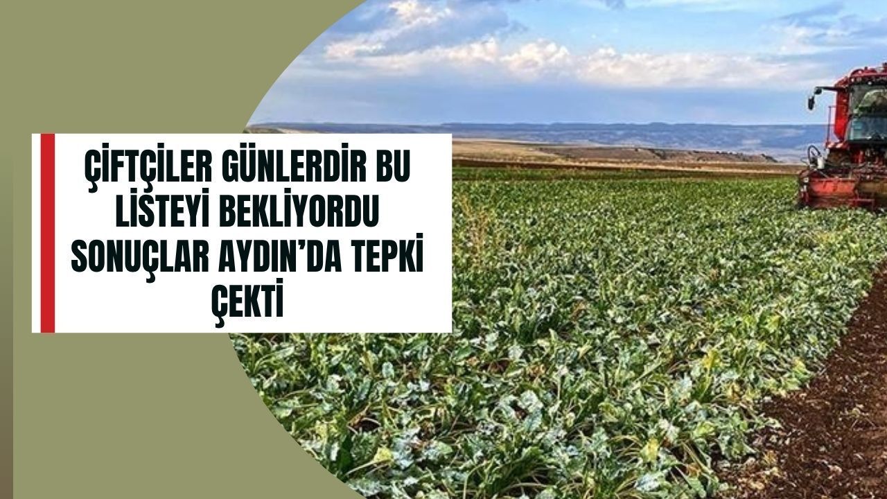 Aydın’da Tarım Desteklerinde Kriz! Destek Bekleyen Çiftçilere Soğuk Duş! TKDK’dan Kritik Açıklama