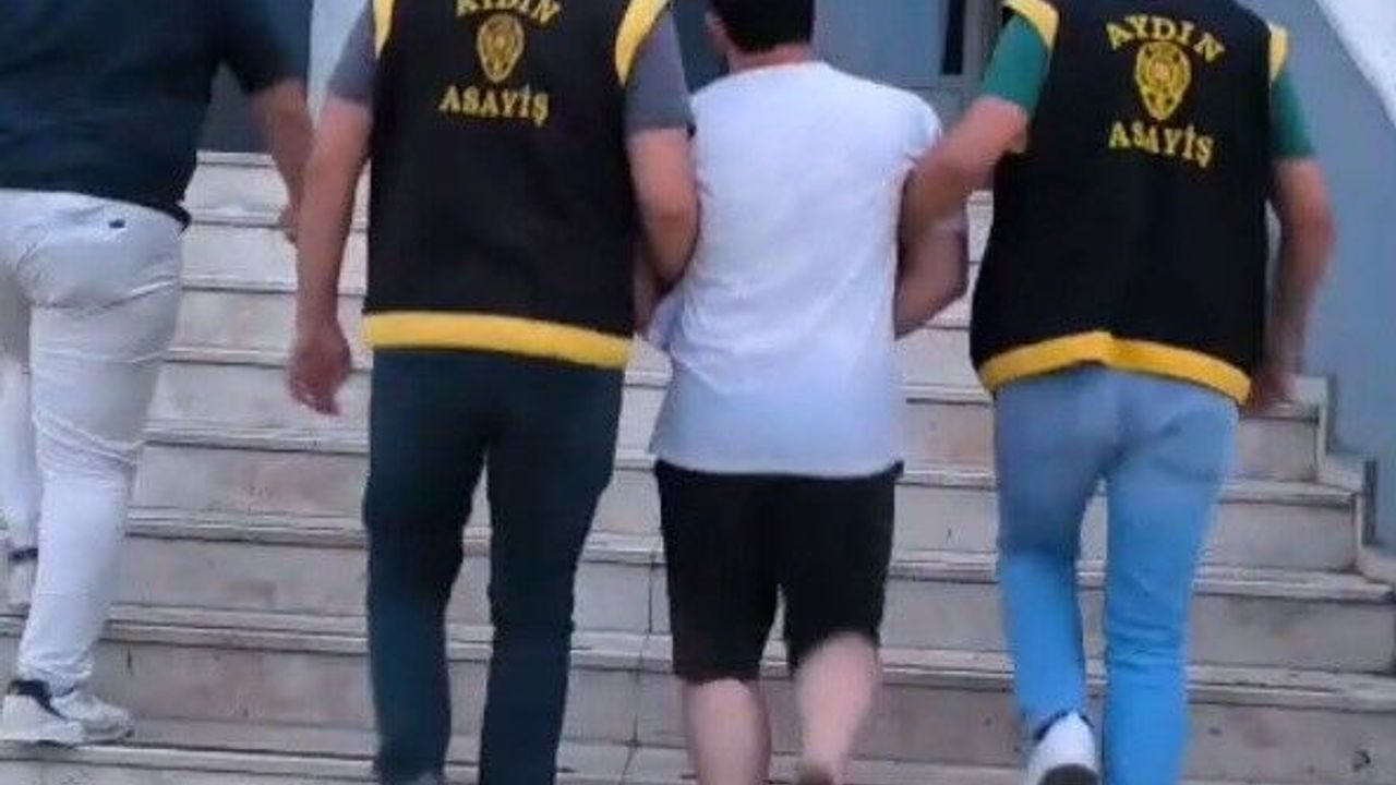 Aydın’da 25 yıl hapis cezasıyla aranıyordu! Polisten kaçamadı