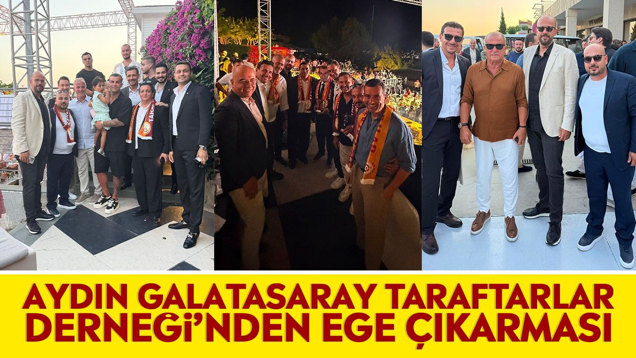 Aydın Galatasaray Taraftarlar Derneği'nden Ege çıkarması