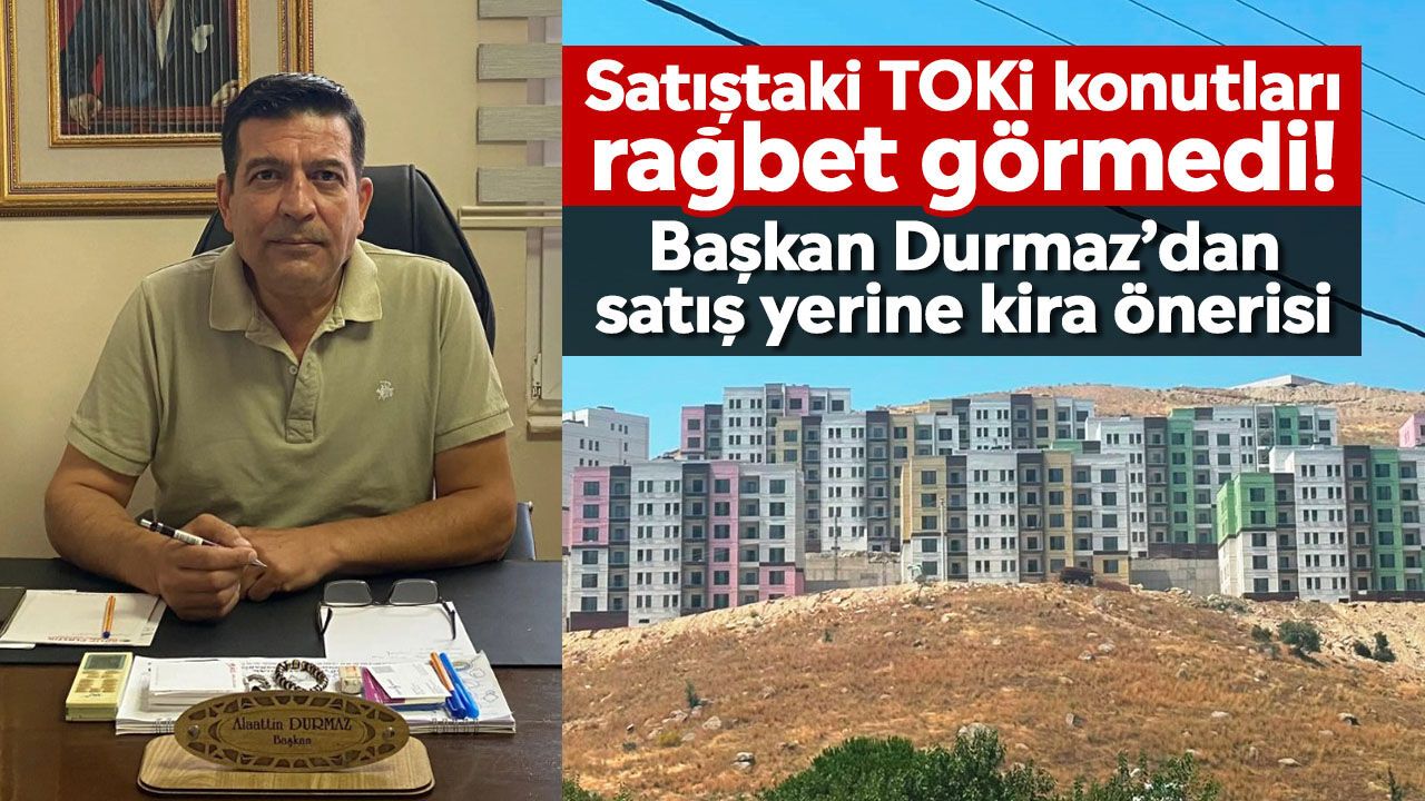 Aydın'da TOKİ konutlarına talep yok!