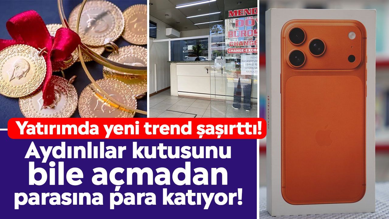 Aydın’da yeni yatırım aracı ne altın ne döviz