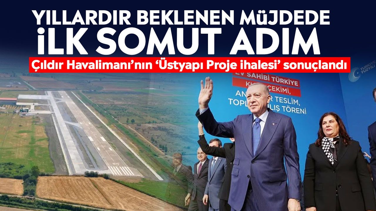 Aydın Çıldır Havalimanı’nda önemli eşik aşıldı