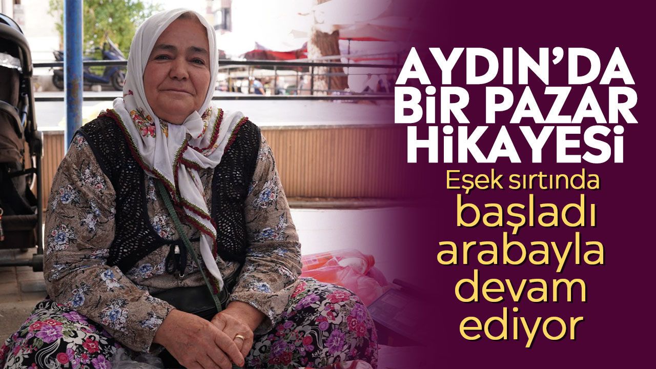 Eşekle başladığı pazarcılığı arabayla sürdürüyor
