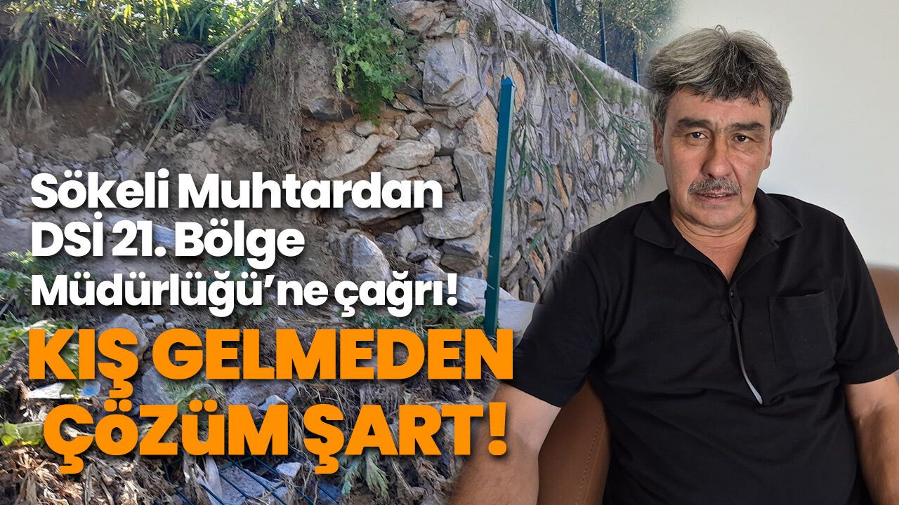 Söke'deki ‘Azap Deresi’ alarm veriyor