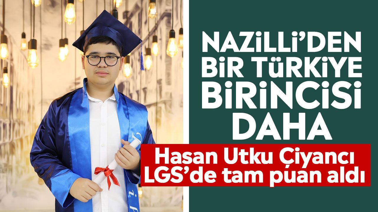 Nazilli'den bir Türkiye birincisi daha