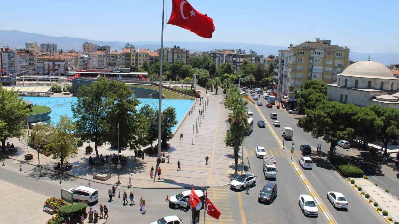 Aydın en yüksek sıcaklık listesinde yine ilk üçte