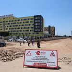 Hastane ulaşımına 20 bin metrekarelik yol hizmeti