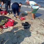 Kuşadası sahilinde acı olay! Yaşlı adam entübe edildi