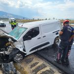 Kuyucak’ta feci kaza: Otomobil su kanalına uçtu