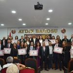 Aydınlı hukukçular namusları üzerine yemin etti! Mesleğe ilk adımı attı