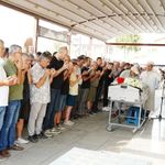 Germencik'te acı veda! Gülben gözyaşlarıyla uğurlandı