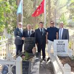 MHP Koçarlı’da mübarek cuma da şehit kabrine ziyaret