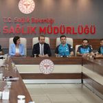 Müdür Şenkul öncülüğünde değerlendirme toplantısı! Aydın'ın sağlığı masaya yatırıldı