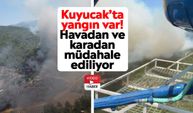 Kuyucak’ta yangın var! Havadan ve karadan müdahale ediliyor